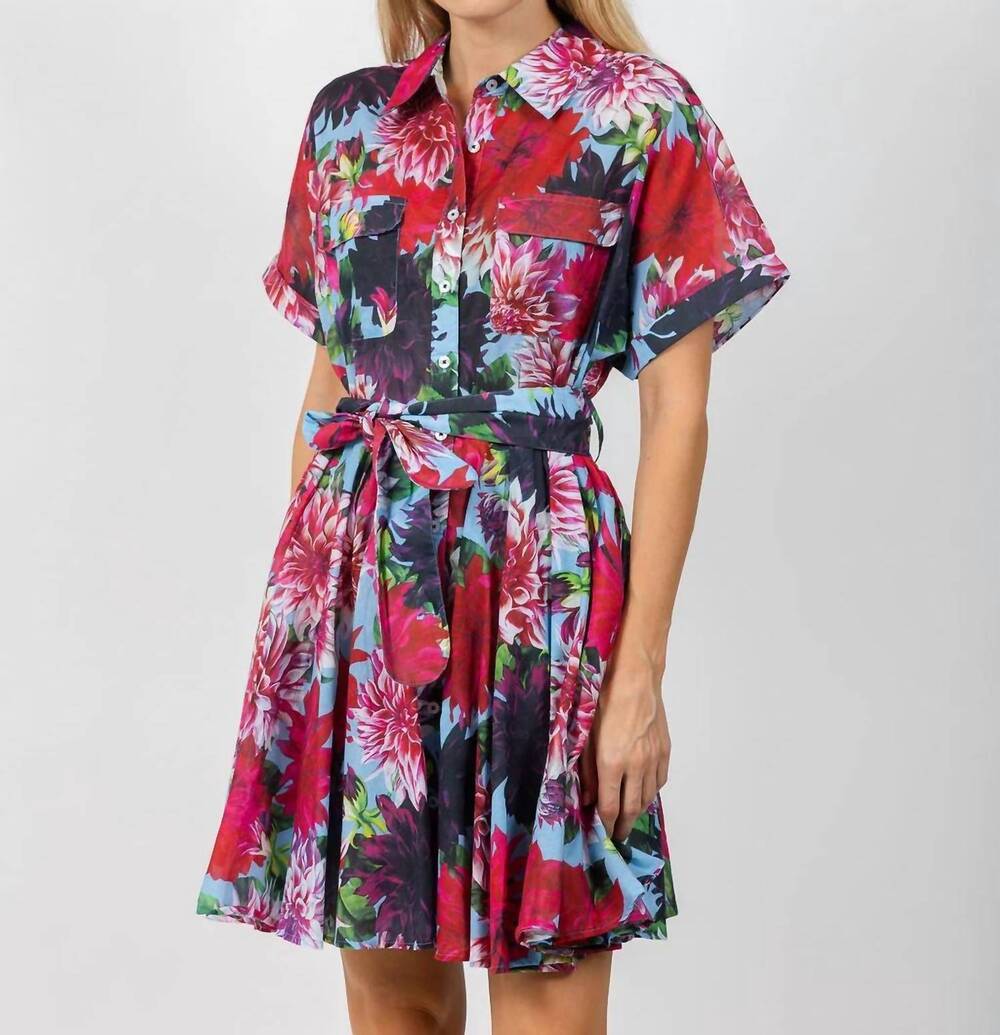 NEW DIZZY-LIZZIE maisel mini dress in floral print